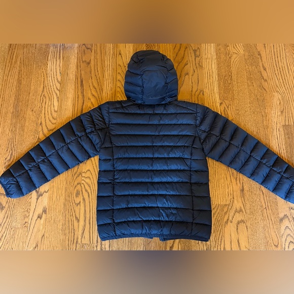 NWT Save The Duck Kids Boys Dony Puffer Jacket Black Size 8 - Picture 12 of 15